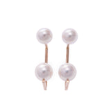 Aya Koya Pearl Earrings K18 PG Earrings