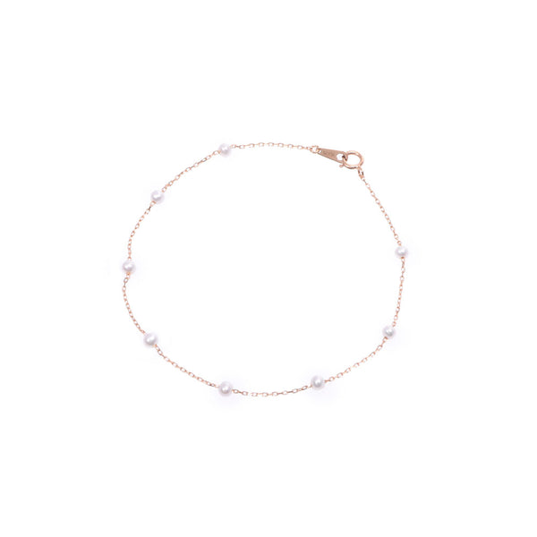 其他淡水珍珠站手镯女士K18PG手链新盒子