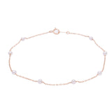 其他淡水珍珠站手镯女士K18PG手链新盒子