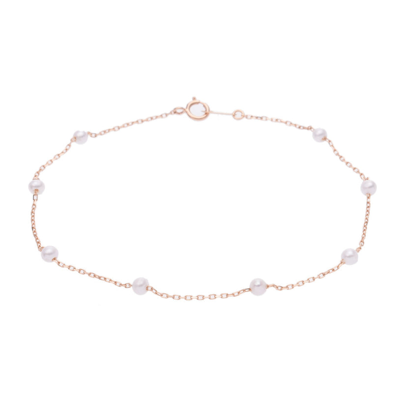 其他淡水珍珠站手镯女士K18PG手链新盒子