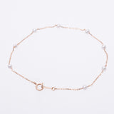 其他淡水珍珠站手镯女士K18PG手链新盒子