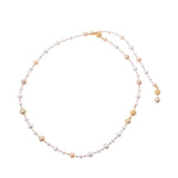 Other Long Pearl Necklace Ladies Nanyo Akoya Pearl/K18/SV Necklace New Ginzo