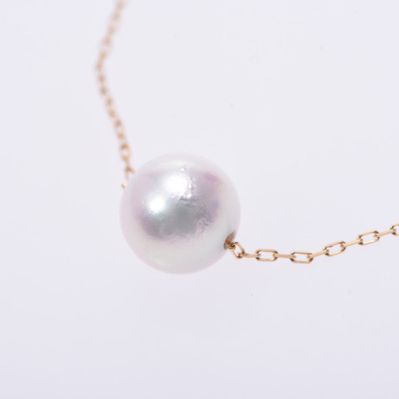 [Sinkyo Summer Selection] Other Pearl Necklace Ladies Akoya Pearl K18 YG Necklace New Sinkjo